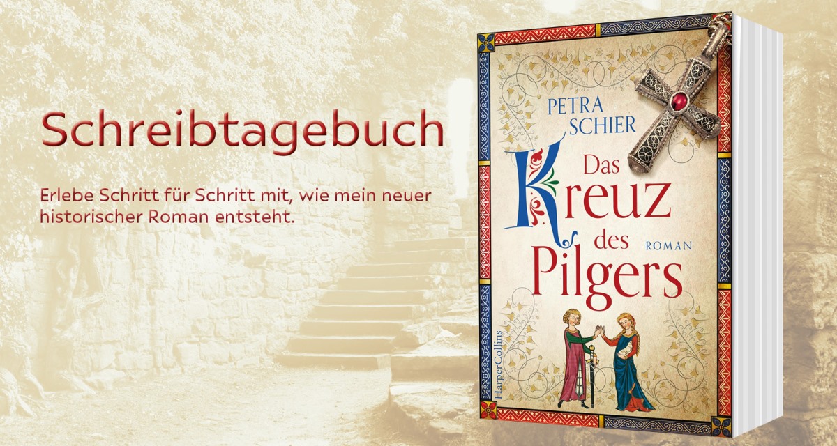 Banner Schreibtagebuch zur Pilger-Trilogie