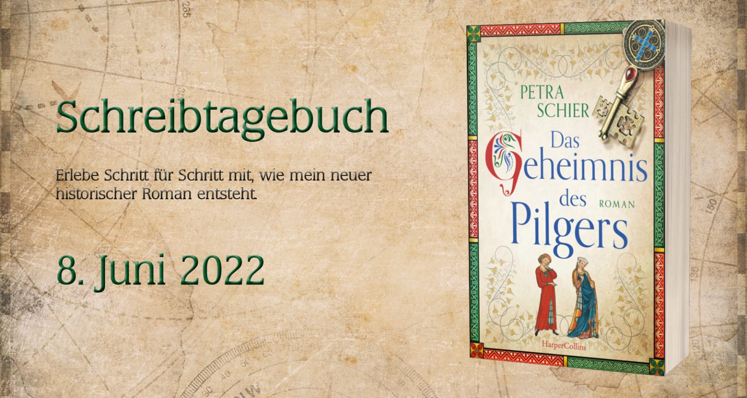 Schreibtagebuch zur Pilger-Trilogie – 8. Juni 2022