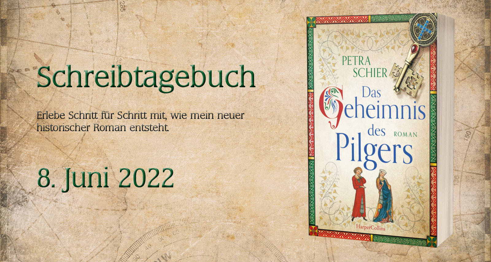 Schreibtagebuch zur Pilger-Trilogie – 8. Juni 2022