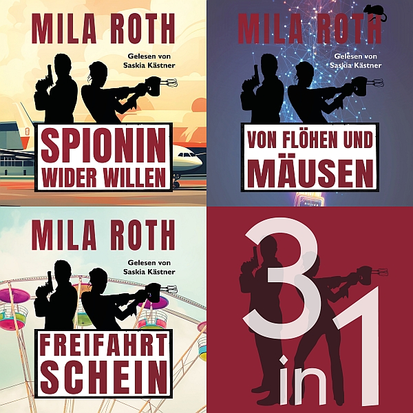 Spionin wider Willen | Bundle 1 | Bände 1-3 (Hörbuch) Cover