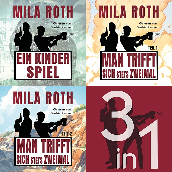 Spionin wider Willen Bundle 4 Bände 10-12 (Hörbuch) Cover