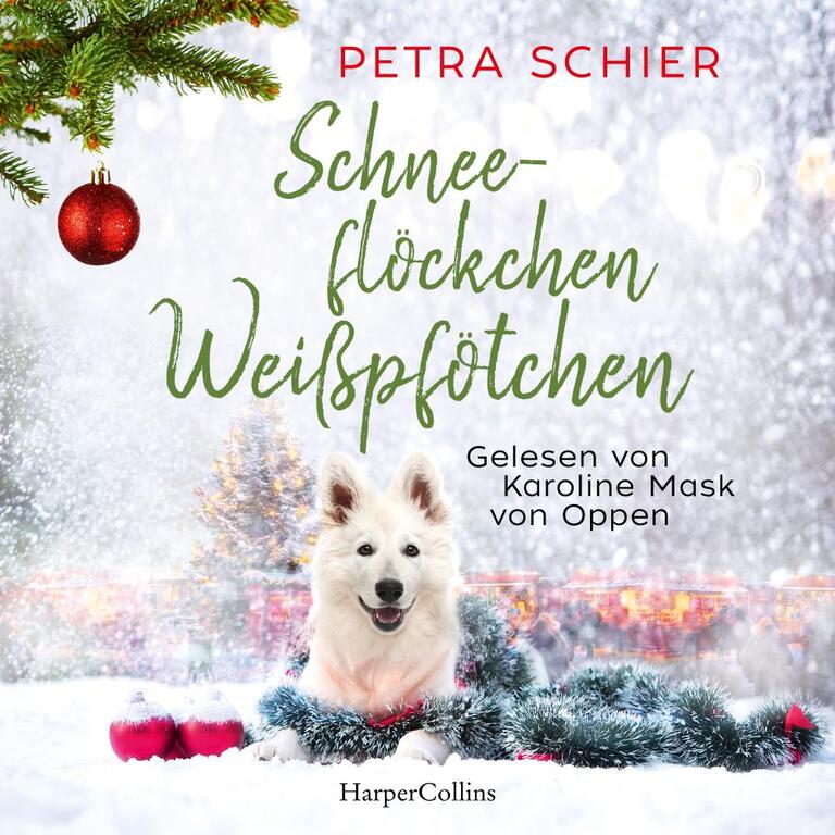 Blogbanner Neuerscheinung:  Weihnachtsroman Schneeflöckchen, Weißpfötchen