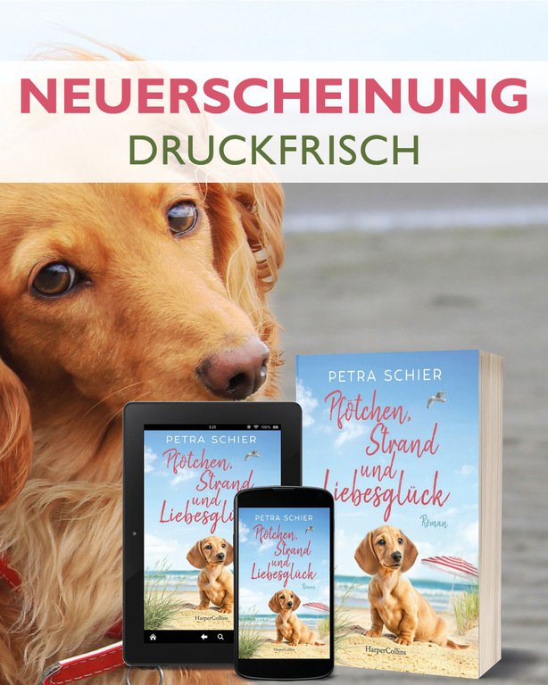 Neuerscheinung: Pfötchen, Strand und Liebesglück, verlinkt zur Buchdetailseite